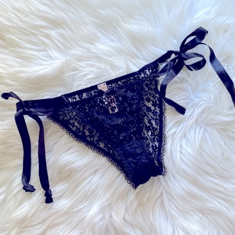 Agent Provocateur black lace tie panties